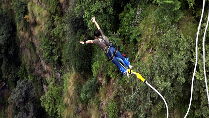 bungee jumping in rishikesh